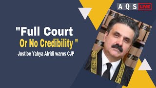 Another SC Judge burst out on CJP  AQSLive Civilians Military trial Case [upl. by Gnivre123]