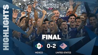 Highlights  Mexico vs United States  202324 Concacaf Nations League Final [upl. by Johnstone784]