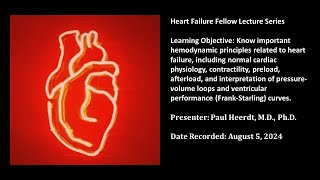 4 Heart failure hemodynamics [upl. by Staffard321]