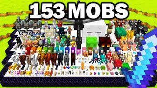 I Trapped EVERY Minecraft Mob in 36 Hours [upl. by Procter414]