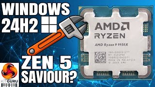 AMD hopes Windows 11 Update can rescue Zen 5  TESTED [upl. by Ettenor]