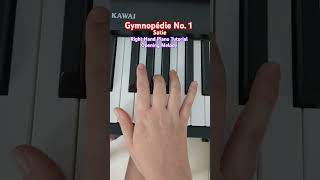 Gymnopédie No 1  Erik Satie  Right Hand Piano Tutorial Opening Melody [upl. by Auqenat]