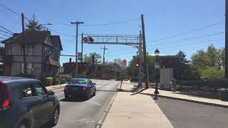 Septa Silverliner IV 4 Car Stops At North Wales Station And Goes By [upl. by Notgnilra]