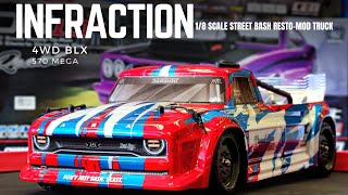 03 SHORT REVIEW  ARRMA INFRACTION MEGA  18 SCALE  RTR  SPEED RUN [upl. by Hofmann257]