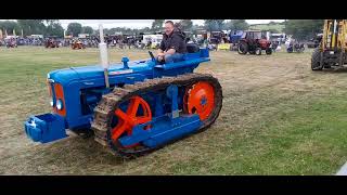 fordson major E1a roadless crawler tractor conversion  rempstone steam rally 2024 [upl. by Bronwen]