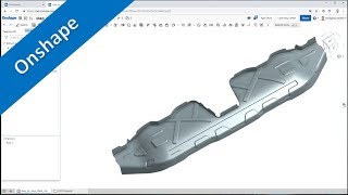 Crossbeam Part 1  Onshape Training  Part Design [upl. by Ovatsug]