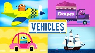 StoryBots  Vehicles Songs  Learn About Trucks Trains Boats and Planes  Classic Songs for Kids [upl. by Eneleh535]