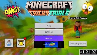 Minecraft PE 1212201 HotFix Update IN PLAY STORE Mcpe 12122 New Update  CrazyMJGamer [upl. by Arinayed]