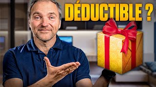 Les secrets de la déductibilité des cadeaux daffaires  🎁 [upl. by Lehcir524]