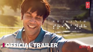 Srikanth  Official Trailer  Rajkummar Rao Jyothika Alaya F  In Cinemas 10th May 2024 [upl. by Otreblada]