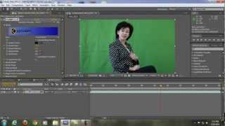 After Effects Tutorials  CHROMA KEYING with Primatte Keyer 3rd Party Plug in for After Effects [upl. by Peyter]