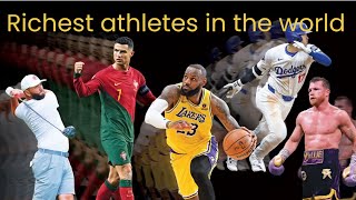 Highest paid athletes 1990 to 2024 [upl. by Kcir]