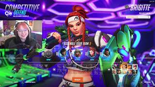 23K HEALS TOP 500 BRIGITTE ASPEN BRIGITTE OVERWATCH 2 SEASON 10 GAMEPLAY [upl. by Raoul]