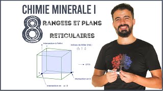 8 Rangées et plans réticulaires  Chimie minérale I Cristallographie [upl. by Ekard]