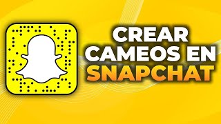 Cómo Crear Cameos en Snapchat [upl. by Ritz]