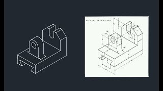 Autocad Isometric Drawing 20 [upl. by Stoeber]