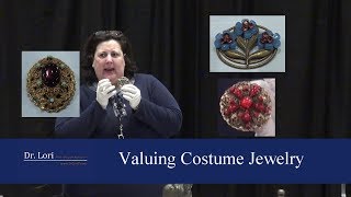 Valuing Costume Jewelry Pins Brooches more by Dr Lori [upl. by Leyla]