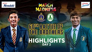 Highlights  Thurstan College vs Isipathana College  60th Battle of the Brothers  Day 1 [upl. by Anilem]