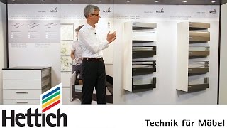 InnoTech Atira drawer system technical briefing by Hettich [upl. by Lampert241]