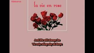 VietsubLyrics La Vie En Rose  Daniela Andrade cover [upl. by Alfy]