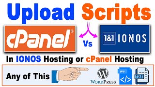 How to Upload any scripts in IONOS Hosting and cPanel eg CodeCanyon adstxt WordPress PHP [upl. by Aronel147]