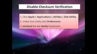 How to Fix Mac Invalid Checksum Error [upl. by Thorny]