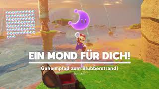 Super Mario Odyssey  Küstenland  Mond Nr 49  Geheimpfad zum Blubberstrand [upl. by Ashley450]