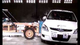 Hyundai i30 2008 ANCAP Crash Test 5 stars [upl. by Witherspoon413]