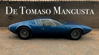 De Tomaso Mangusta road tested [upl. by Larred]