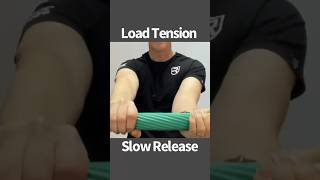 Fix tennis elbow with a flexbar tenniselbow tendonitis elbowpain [upl. by Abrahan285]