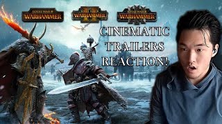 Total War Warhammer 3 All Legendary Lords Starting Cinematics Reaction [upl. by Magna994]