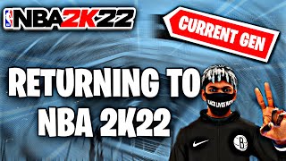 I RETURNED TO NBA 2K22 AND THIS HAPPENED [upl. by Verada]