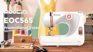 Best Sewing Machines for Childern  POOLIN EOC565 has a surprise for you [upl. by Enelra]