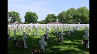 Herdenking Margraten 28 mei 2023  KMKJWF  Netherlands American Cemetery [upl. by Amorita]