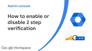 How to enable or disable 2 step verification [upl. by Remas]