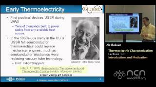 nanoHUBU Thermoelectricity L30 NanoMacroscale Characterization  Introduction and Motivation [upl. by Assiruam]