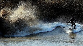 The Incredible Severn Tidal Bore Wave TheCountrysideChannel [upl. by Coplin442]