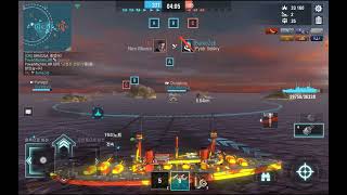 World of Warships Blitz  Tier 5 PanAmerica Battleship Rio de Janeiro 10 [upl. by Alaine]