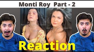 Monti Roy Transformation Reels 2022  Hot Tiktok videos  Pakistani Reaction  Lahore Viewss [upl. by Enneyehs]