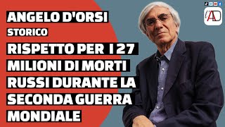 ANGELO DORSI quotLA NATO SI STA DIVERTENDO A LANCIARE FIAMMIFERI NELLA PRATERIAquot [upl. by Vlad]