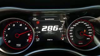 2016 Charger SRT top speed 0290km 0180mph [upl. by Gordan639]