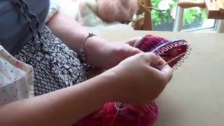 How to Knit on a Prym Sock Knitting Loom [upl. by Nellie]