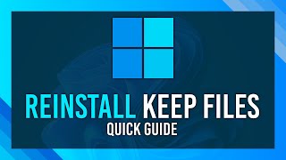 Refresh Windows Files  Fix Issues amp More  Windows 1011 Reinstall Keep Files amp Apps [upl. by Kopans893]