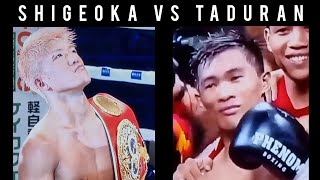 Ginjiro Shigeoka vs Pedro Taduran  Preview and Prediction [upl. by Akinorev]