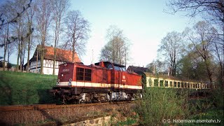 1996 von Schlettau nach Crottendorf oberer Bahnhof [upl. by Irual927]