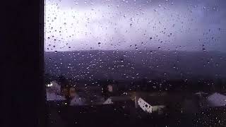 Relámpagos en la Sierra Norte de Madrid Tormenta nocturna centro de España 28 Junio 2024 [upl. by Nitsir842]