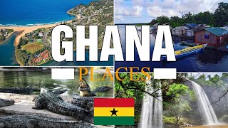 10 Best Places To visit In Ghana [upl. by Silirama]