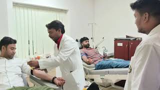 AIIA Organised a Blood Donation Camp on the Occasion of World Blood Donor Day [upl. by Okire878]