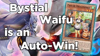 This Bystial Dragonmaid Deck is GOOD  Combos 🎮  Decklist ✔️  YuGiOh MASTER DUEL Gameplay [upl. by Areit58]