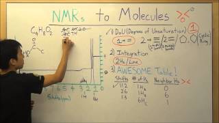 NMR Made Easy Part 6B  NMR to Molecule Structure  Organic Chemistry [upl. by Lello]